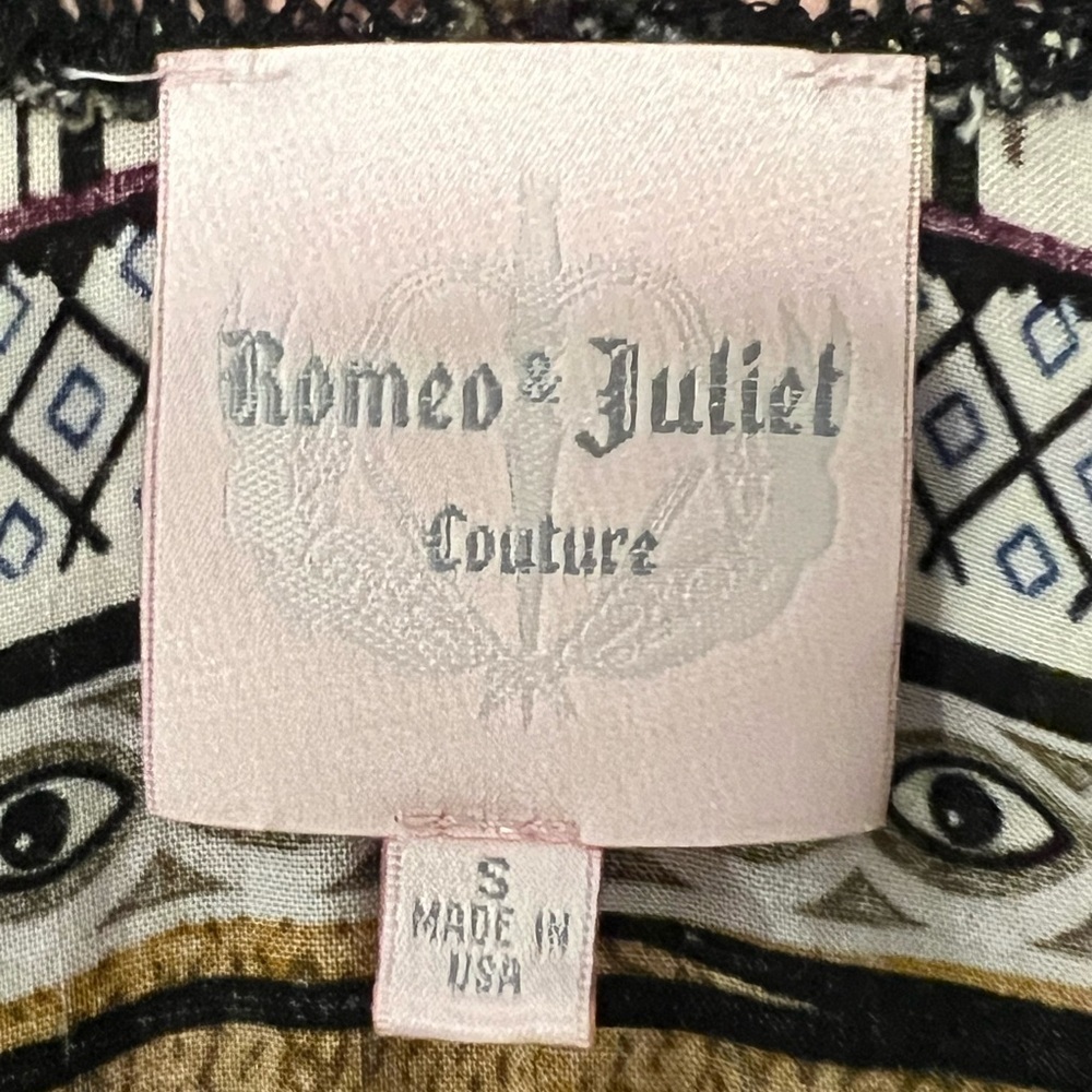 Romeo & Juliet Couture Black and White Smocked Maxi Skirt - Picture 6 of 6